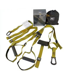 P3-TRX Suspension Training Belt – Full-Body Resistance System for Home & Gym