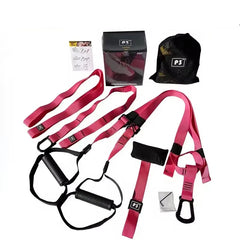 P3-TRX Suspension Training Belt – Full-Body Resistance System for Home & Gym
