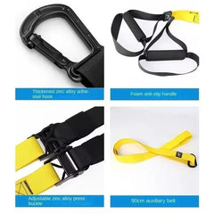 P3-TRX Suspension Training Belt – Full-Body Resistance System for Home & Gym