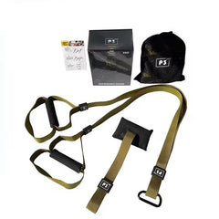P3-TRX Suspension Training Belt – Full-Body Resistance System for Home & Gym