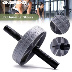 1Pcs Abdominal Wheel Strong Load Bearing Non-slip Roller Strengthen Muscle Exercise Equipment Fitness Training Home Use Silent