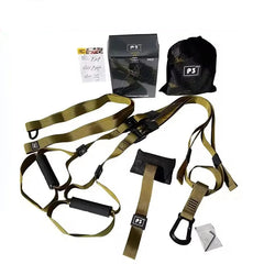 P3-TRX Suspension Training Belt – Full-Body Resistance System for Home & Gym