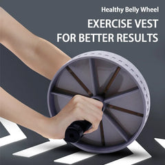 1Pcs Abdominal Wheel Strong Load Bearing Non-slip Roller Strengthen Muscle Exercise Equipment Fitness Training Home Use Silent