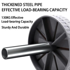 1Pcs Abdominal Wheel Strong Load Bearing Non-slip Roller Strengthen Muscle Exercise Equipment Fitness Training Home Use Silent